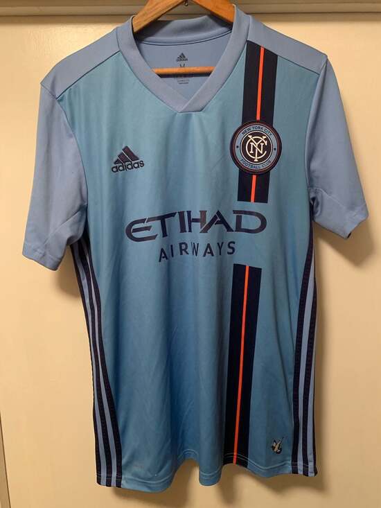 Adidas Other - Adidas New York City FC NYCFC 2019-2020 Home Soccer Jersey Medium DP4788